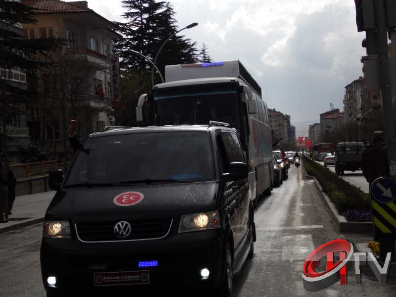 MHP'nin Çorum Konvoyu