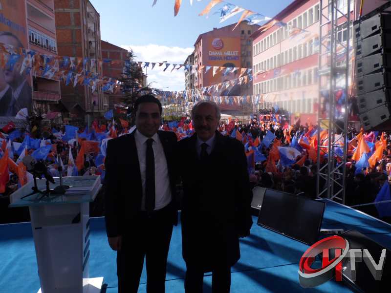 NUMAN KURTULMUŞ YAZIÇARŞIDA  COŞDU