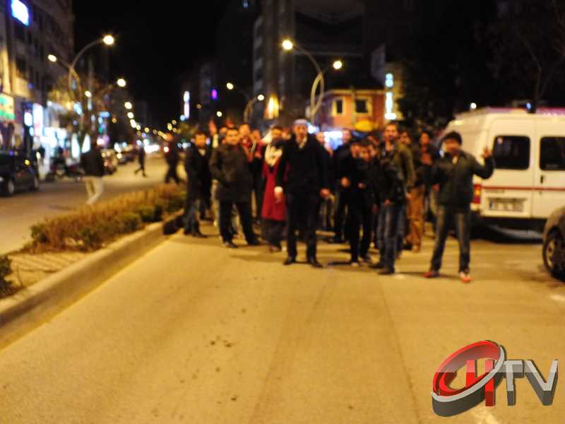 DERBİ MAÇ SONRASI ÇORUM CADDELERİ