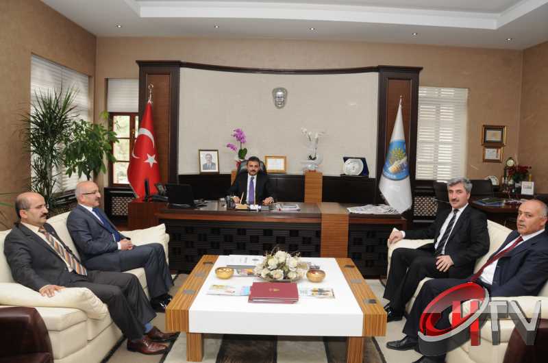 Başkan Külcü’ye tebrik ziyaretleri devam ediyor