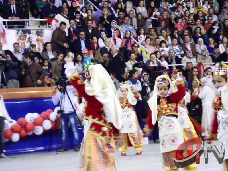 ÇORUM'DA 23 NİSAN KUTLAMALARI 