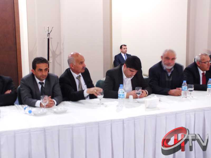 BAŞKAN KÜLCÜ ANİTTA OTELDE BASIN TOPLANTISI YAPIYOR