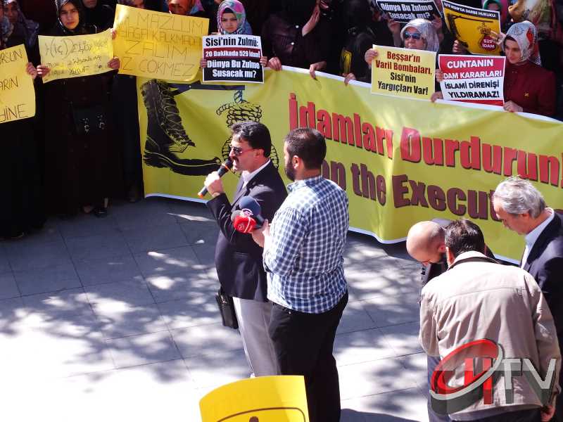 Mısır'da 528 kişi hakkında verilen idam kararı Çorum Ulucami