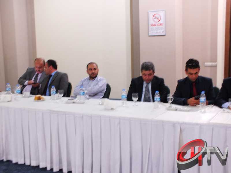 BAŞKAN KÜLCÜ ANİTTA OTELDE BASIN TOPLANTISI YAPIYOR