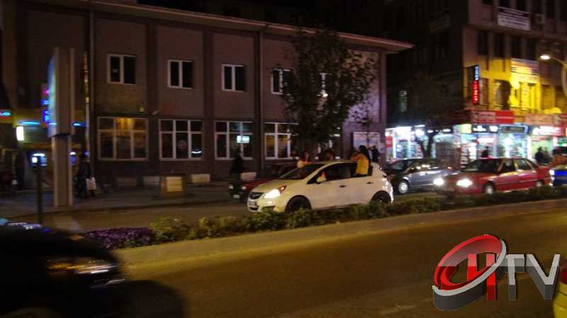 DERBİ MAÇ SONRASI ÇORUM CADDELERİ