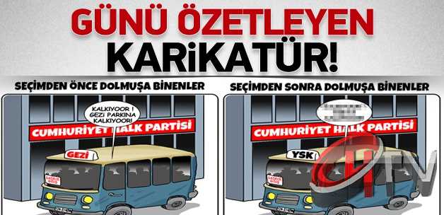Seçimlerden  sonra Komik ve İlginç  Mizah Resimler 