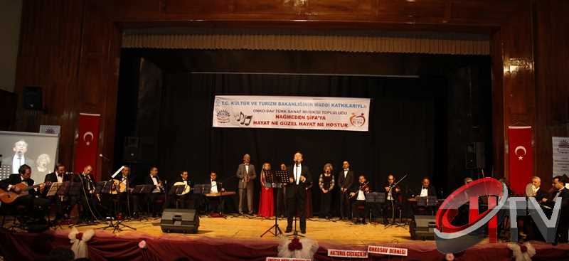 ONKA-SAV Türk Sanat Müziği Konserini sundu 