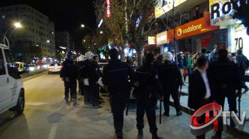 DERBİ MAÇ SONRASI ÇORUM CADDELERİ