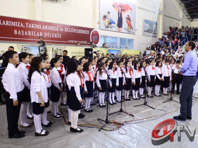 ÇORUM'DA 23 NİSAN KUTLAMALARI 