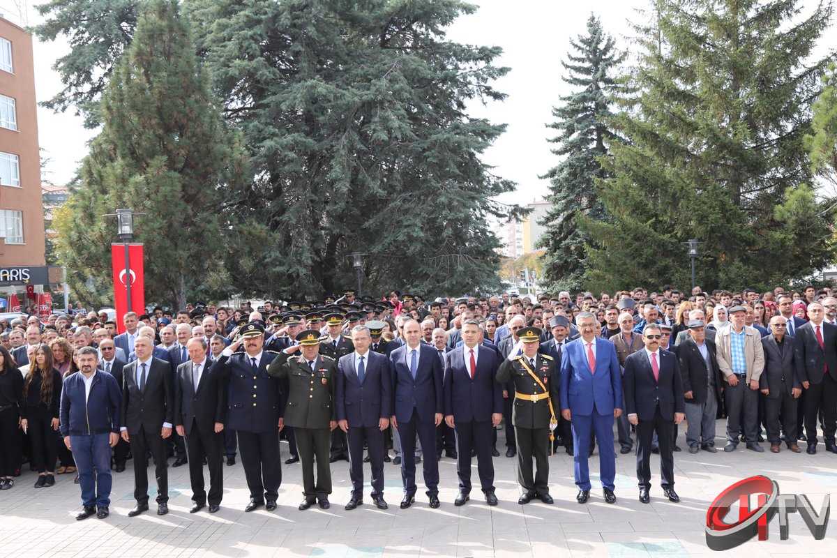 29 EKİM'DE ÇORUMDA COŞKULU KUTLAMA
