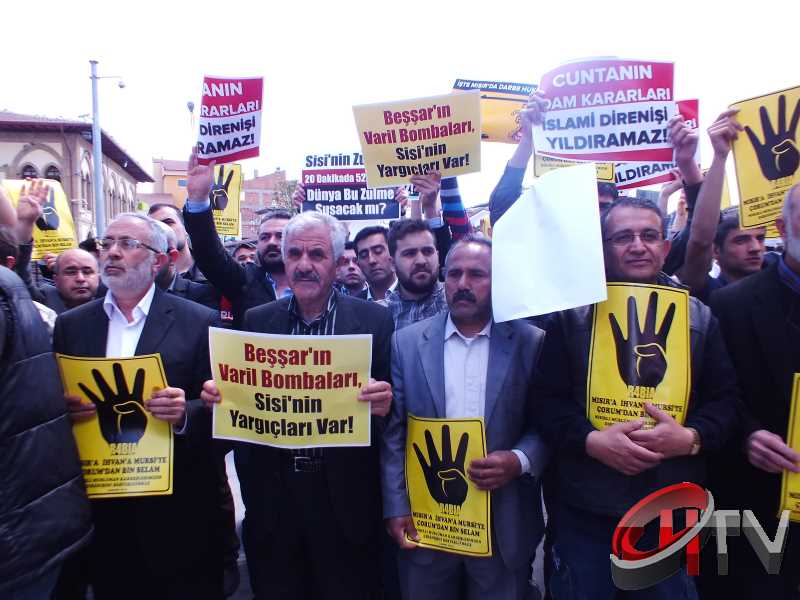 Mısır'da 528 kişi hakkında verilen idam kararı Çorum Ulucami