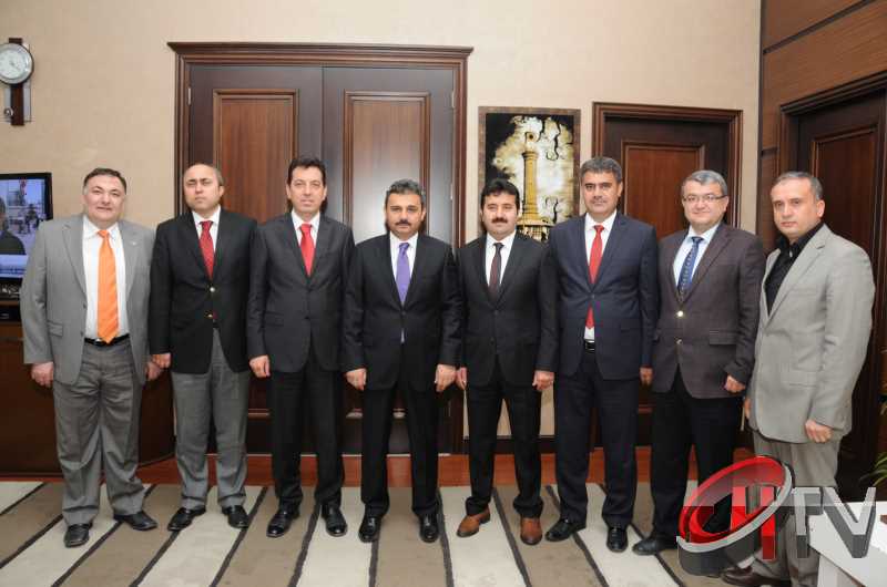 Başkan Külcü’ye tebrik ziyaretleri devam ediyor