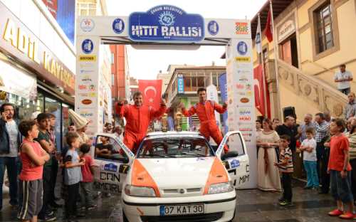 HİTİT RALLİSİNDE ÖDÜL TÖRENİ