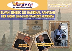ELVAN ŞİMŞEK İLE HASBİHAL RAMAZAN(HALİL ÖZÇELEBİ-MAHMUT ALPARSLAN)