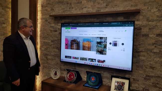 Bayat Belediyesi Hanımeli Yöresel E Ticaret Projesini Hayata Geçirdi