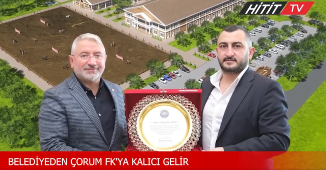 Çorum Belediyesi Çorum FK'ya Kalıcı Gelir Sağladı
