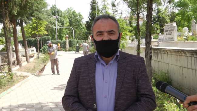 Çorum'da Mezarlıklar bayram ziyaretine hazır