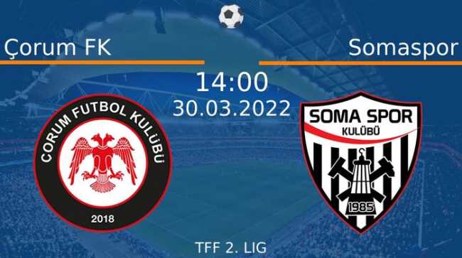Çorum FK-Somaspor Maçı 