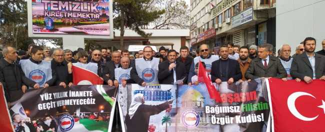 Çorum Memur-Sen'den Yüzyılın Anlaşması' projesine tepki