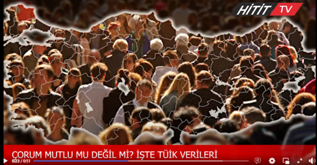 Çorum Mutlu mu? Değil mi? İşte TÜİK Verileri
