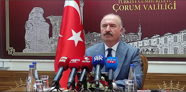 Çorum Valisi Ali Çalgan'ın Ekim Ayı Basın Toplantısı!