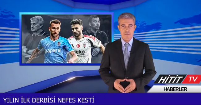 Derbinin sonucu : Trabzonspor 1-1 Beşiktaş