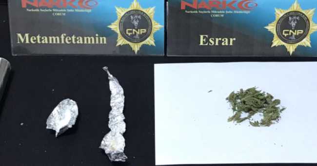 İskilip'te Uyuşturucu Operasyonu 2 şüpheli tutuklanarak cezaevine gönderildi