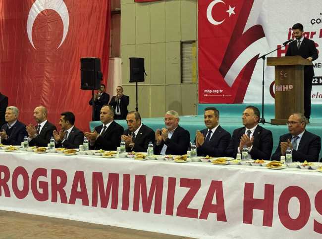 MHP Çorum İl Başkanlığı İftar Yemeği Düzenledi!