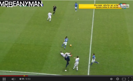 Mourinho sahaya girdi futbolcuyu İndirdi İZLE