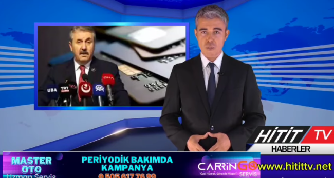 Mustafa Destici kredi kartı limitleri ile ilgili konuştu