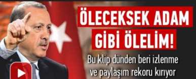 Paylaşım Rekoru Kıran Erdoğan Klibi 