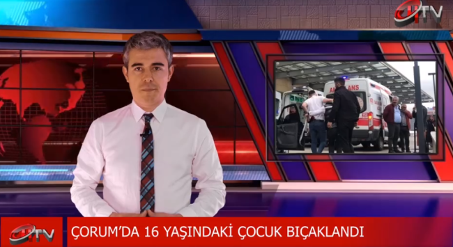 Sokak ortasında çıkan bıçaklı kavga