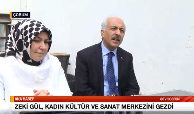 ZEKİ GÜL, KADIN KÜLTÜR VE SANAT MERKEZİNİ GEZDİ