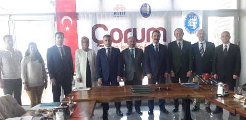 "Çorum İçin Projem Var"basın toplantısı