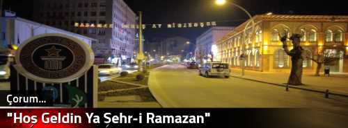 "Hoş Geldin Ya Şehr-i Ramazan"