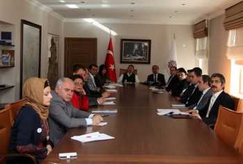 "Kadınlar İçin Mesleki Eğitim Projesi" Toplantısı Yapıldı