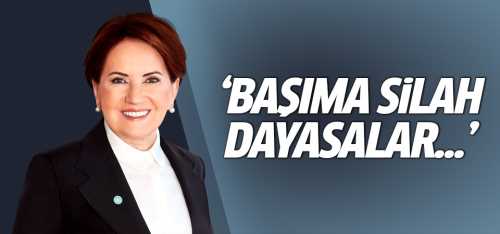 "Kafama silah dayasalar Cumhur ittifakına katılmam"!