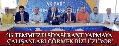 'TÜRKİYE 15 TEMMUZ GİBİSİNE RASTLAMADI'