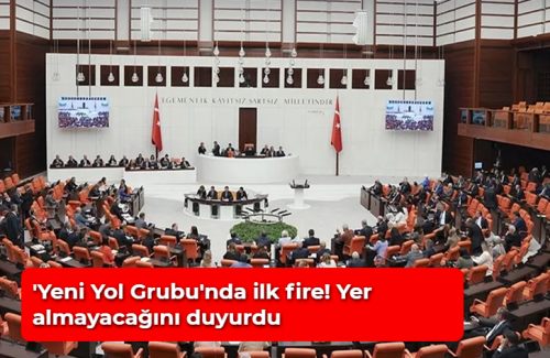 'Yeni Yol Grubu'nda ilk fireyi başlamadan verdi!