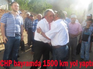 CHP Bayramda  1500 km yol yaptı