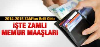  1 Ocak 2014 Memur ve emekli zamları