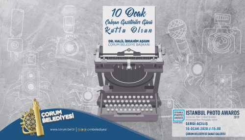 10 Ocak Gazeteciler günü Kutlama ilanı