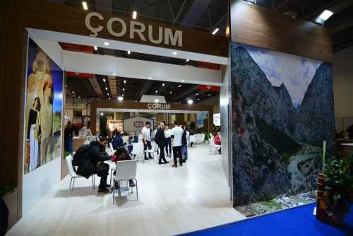 12.Travel Turkey Turizm Fuarında Çorum tanıtımı