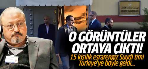 15 kişilik esrarengiz Suudi timi tespit edildi