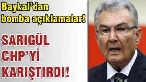Deniz Baykal'dan Sarıgül'e bomba açıklamalar!