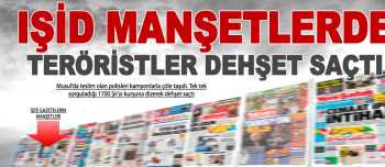 16.06.2014 Pazartesi Manşetleri