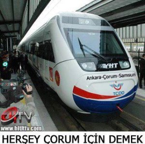 USLU - HIZLI TREN'DE ÇED RAPORU TAMAM