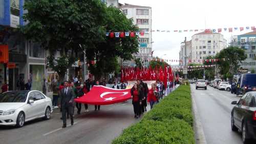 19 Mayıs Kutlamaları Bağımsızlık Mücadelesinin 98.Yılı Çorum’da da Kutlandı