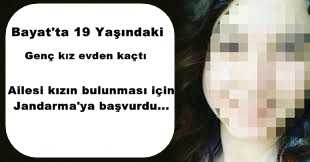 19 YAŞINDAKİ GENÇ KIZ EVDEN KAÇTI