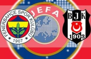 Fenerbahçe'ye 2 + 1 UEFA'dan Men  ceza